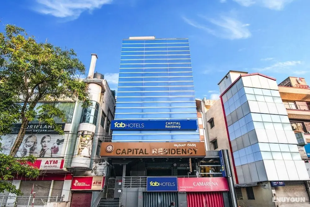 FabHotel Capital Residency Brigade Rd - Dış Mekan