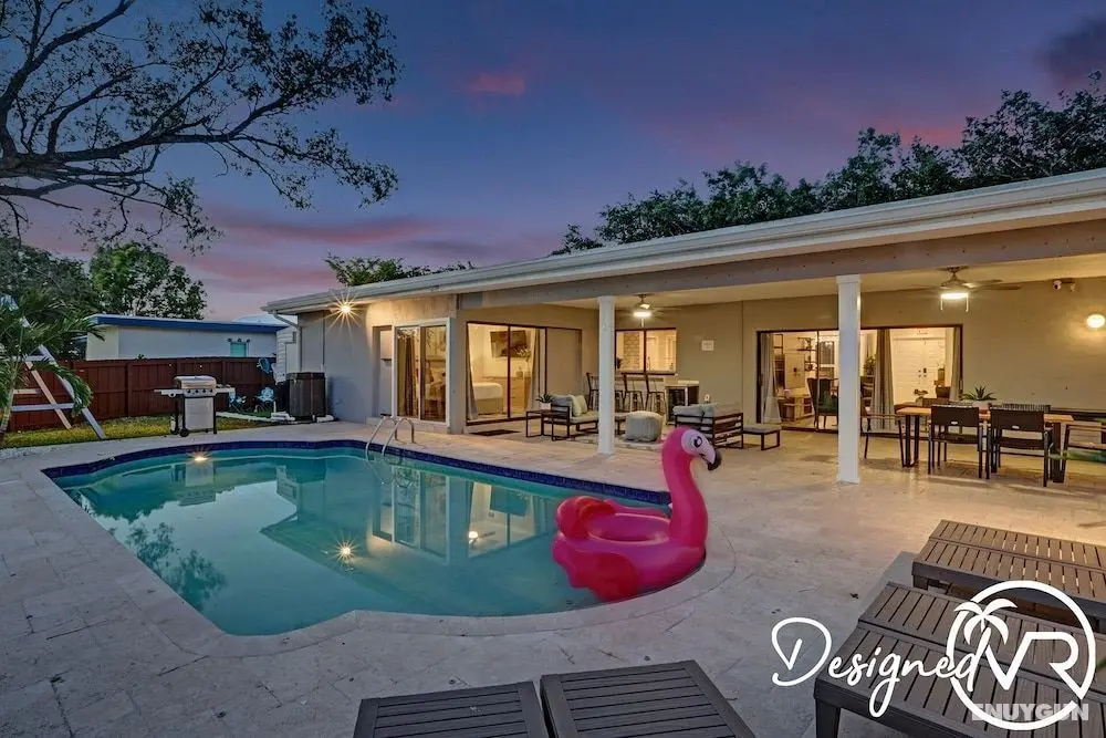 Family vacation 6 Br with Heated Pool - Havuz