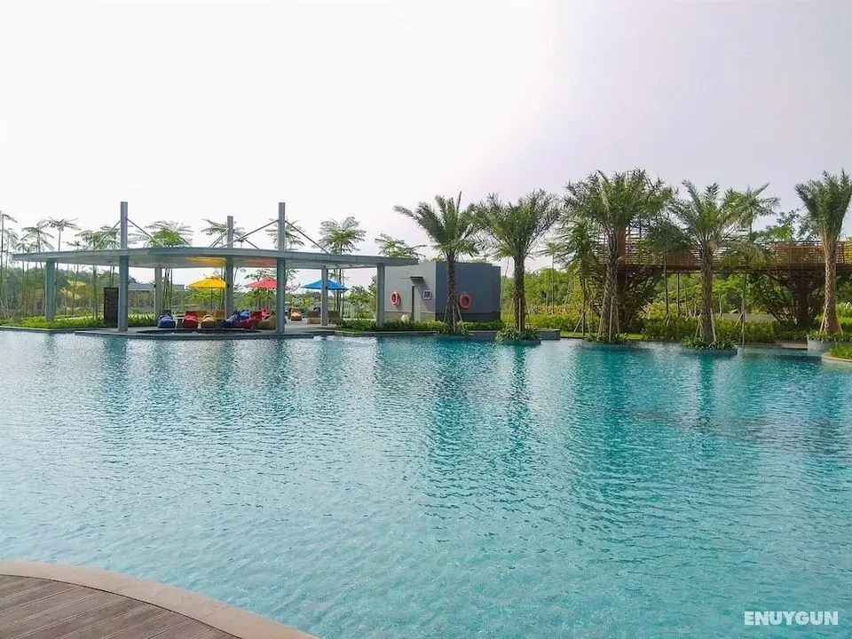 Fancy And Comfort 1Br At Gold Coast Apartment - Havuz