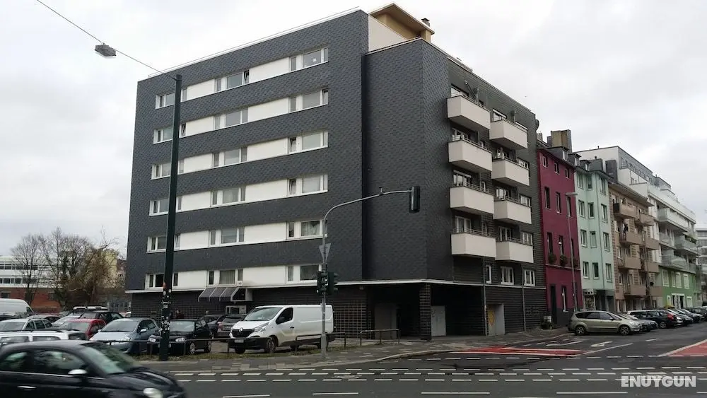 Ferien & Messe Wohnung K140 - Dış Mekan