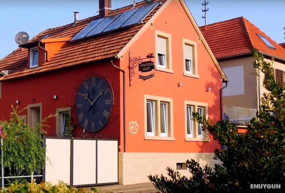Ferienwohnung Spatzennest - Dış Mekan
