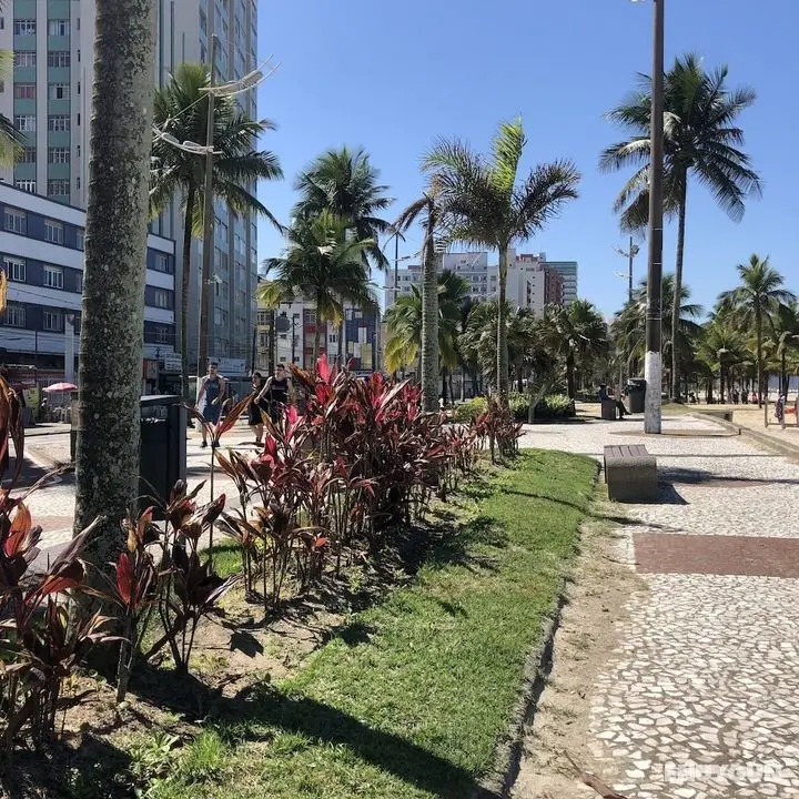 Flat Boqueirao Praia Grande - Dış Mekanlar