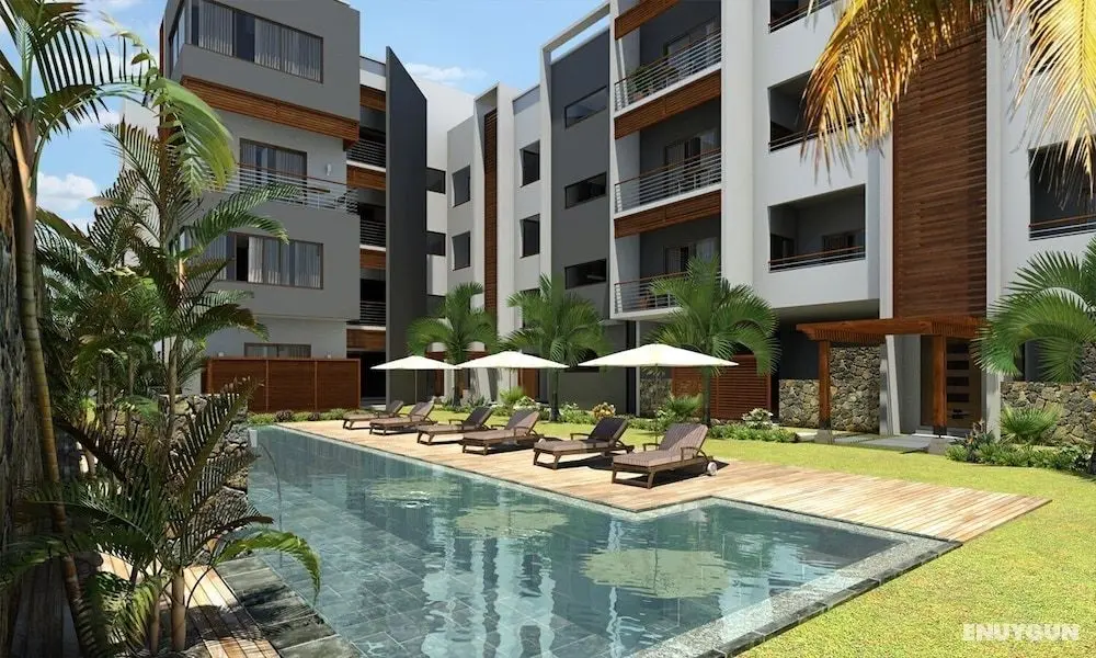 Flic En Flac Modern Sea View 3 Bedrooms Big Swimming Pool Wifi - Öne Çıkan Resim