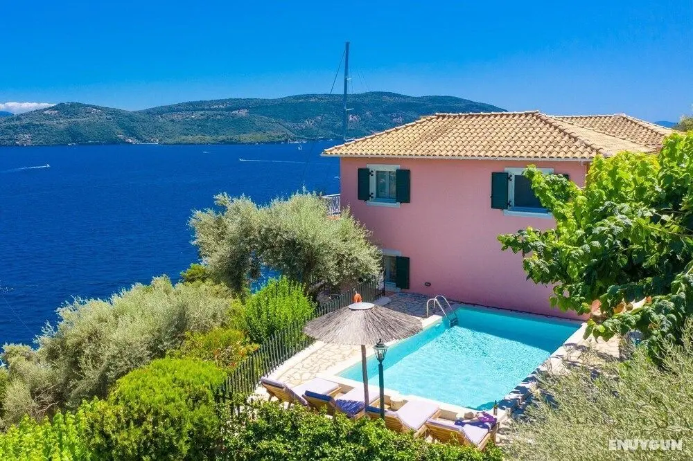 Villa Flisvos Large Private Pool Walk to Beach Sea Views A C Wifi - Oda