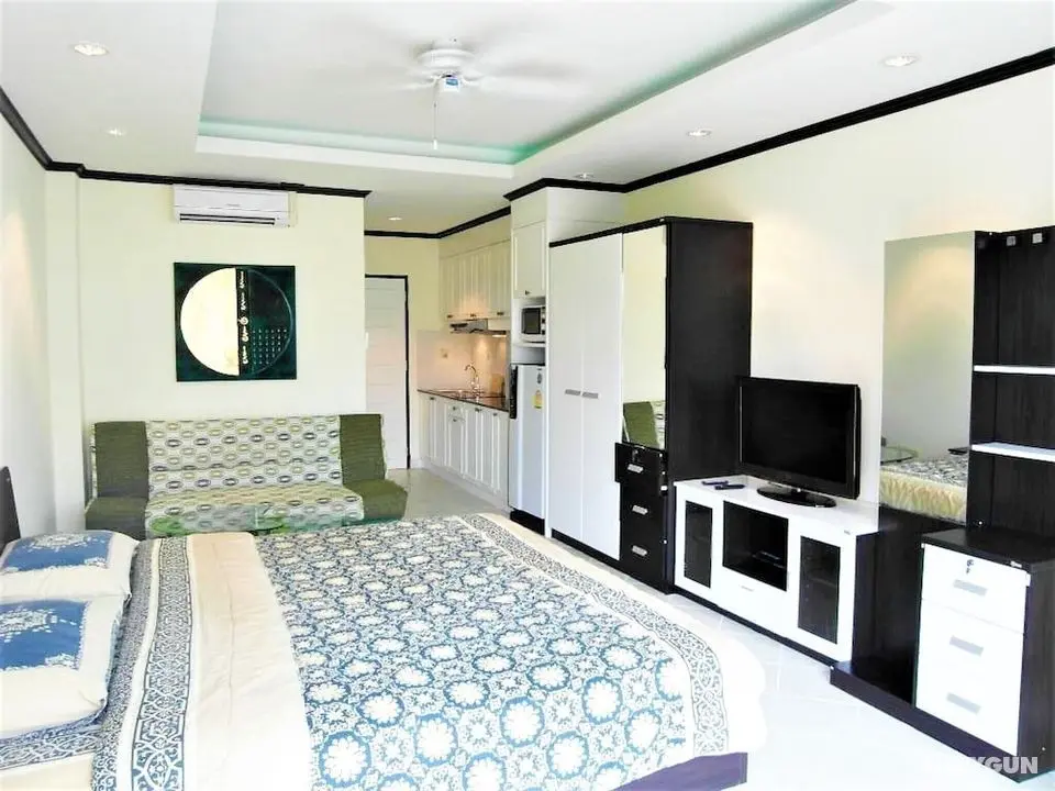 Fully Equipped Studio Apartment View Talay 1 Pattaya - Öne Çıkan Resim