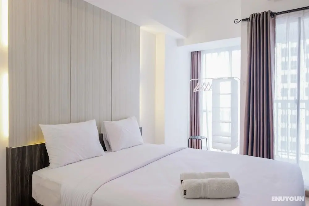 Fully Parquette City View Studio Apartment @ M-Town Residence - Öne Çıkan Resim