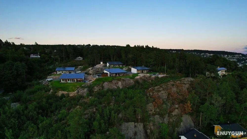 Funky Cabin With a Panoramic View of the Oslofjord - Dış Mekan
