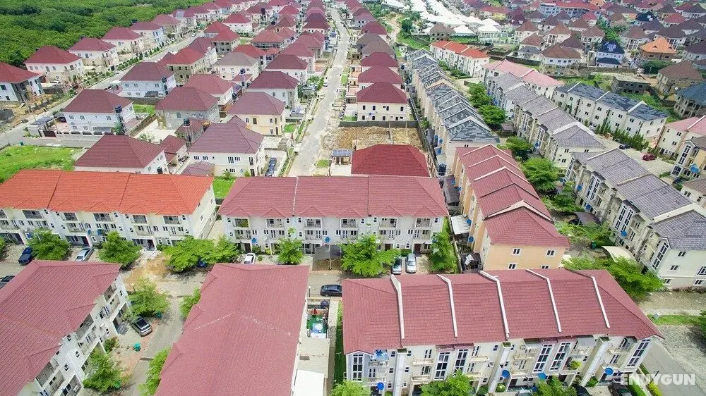 Furnished 4 Beds Semi-det House in Abuja, Nigeria - Dış Mekanlar