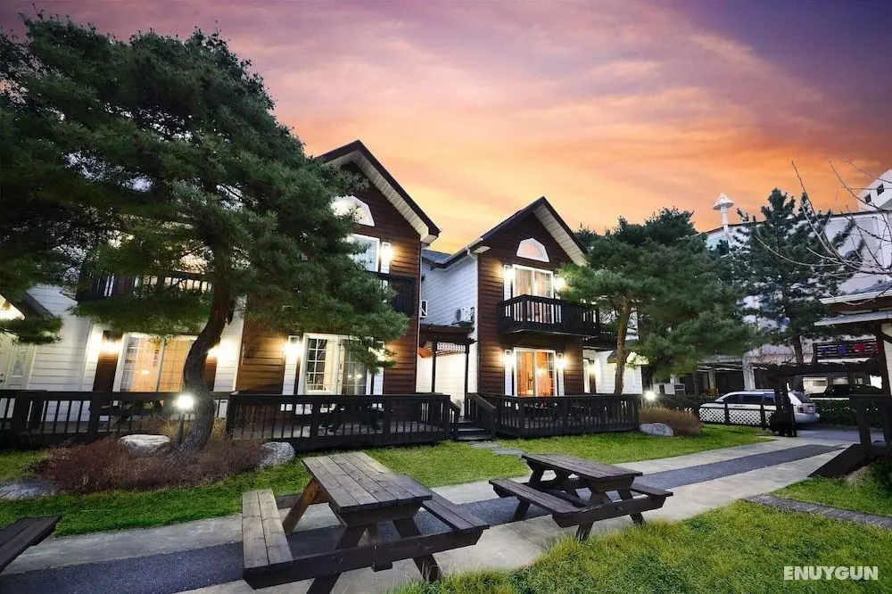 Gangneung Sanho Pension - Dış Mekan
