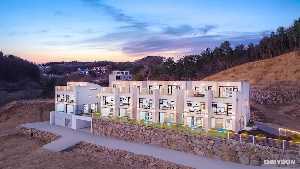 Gapyeong Belloci Firstige Kids Poolvilla - Dış Mekan