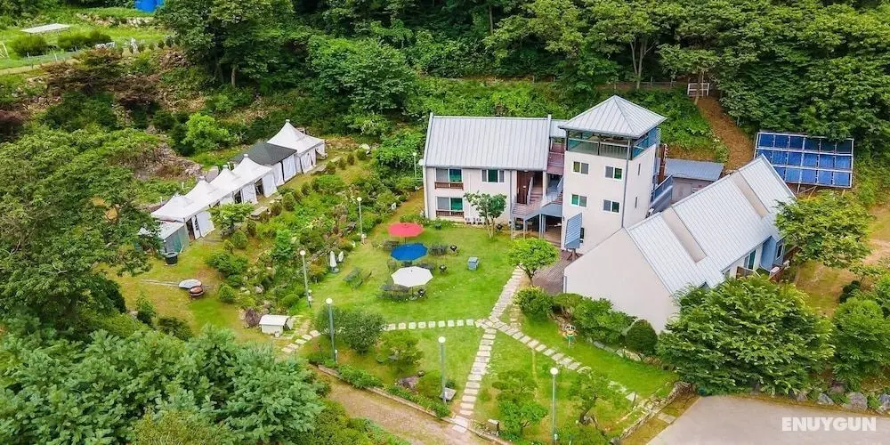 Gapyeong Dukehouse Kids Gajok Pension - Dış Mekan