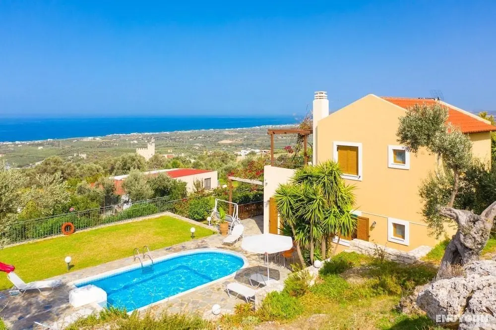 Villa Garifallia Large Private Pool Sea Views A C Wifi - 1892 - Oda