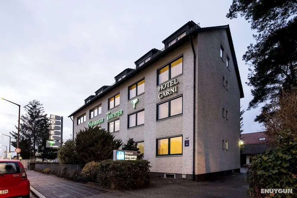 Hotel Garni Nuernberger Trichter - Dış Mekan