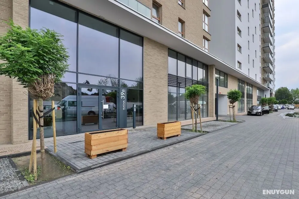 Gdańsk Nowa Letnica Apartment by Renters - Dış Mekan