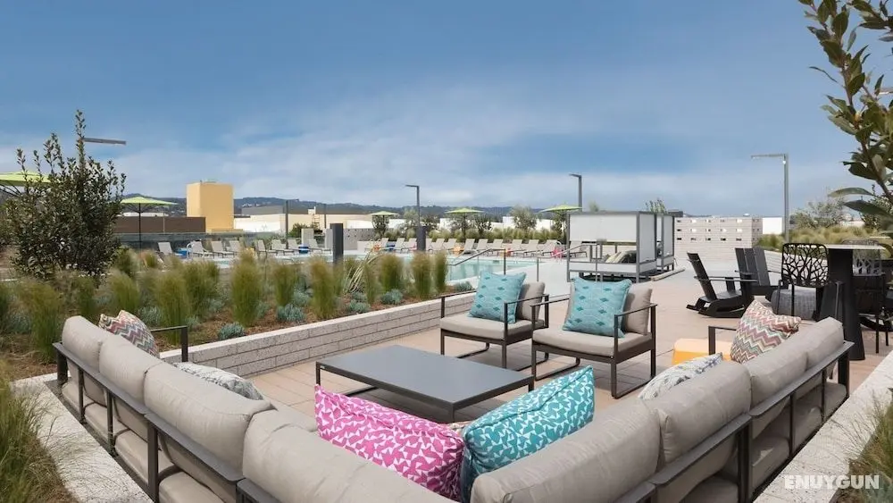 Global Luxury Suites San Mateo - Dış Mekanlar