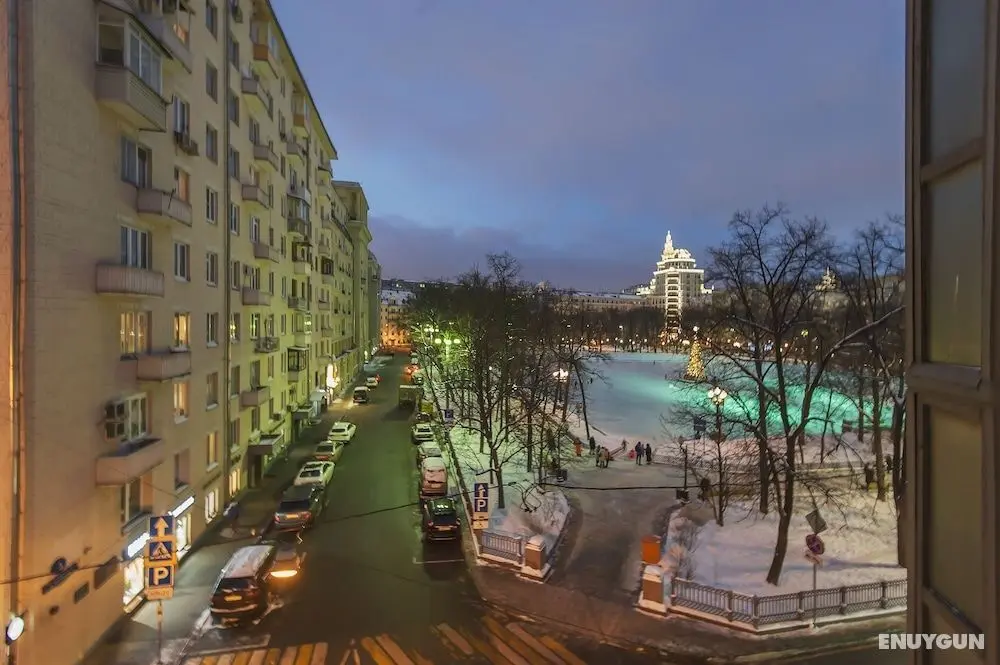 GMApartments 3 rooms at Patriarshie Ponds - Oda Manzaraları