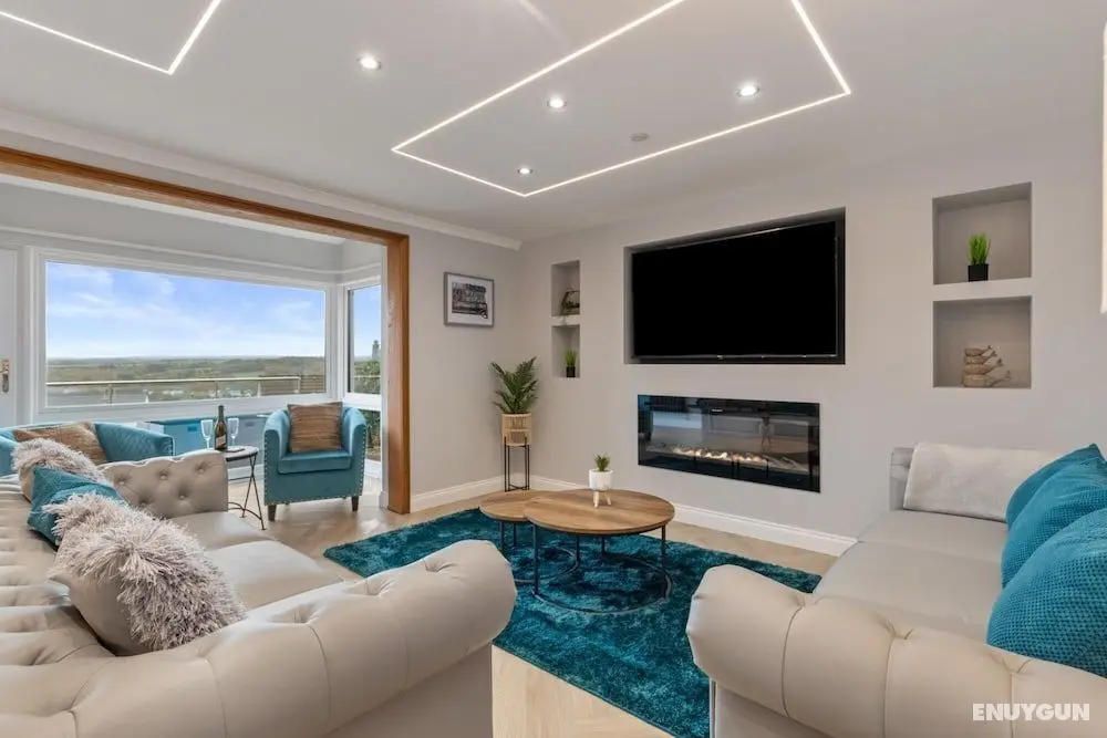 Golwg Y M r - Sea View Cottage With Hot Tub - Öne Çıkan Resim