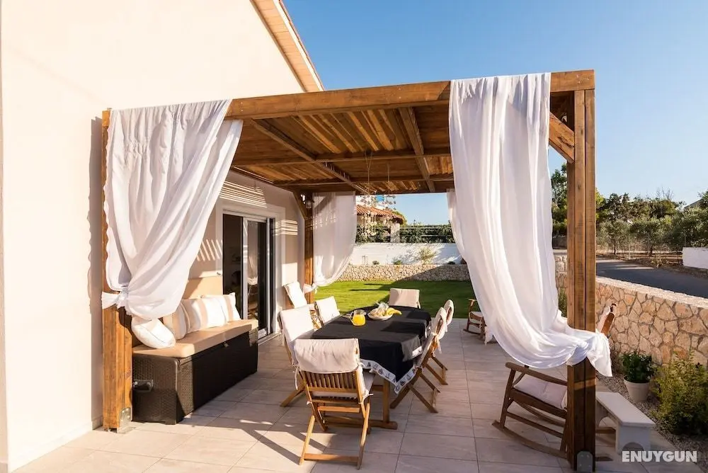 Gorgeous Villa with Garden - Stavros Beach - Öne Çıkan Resim