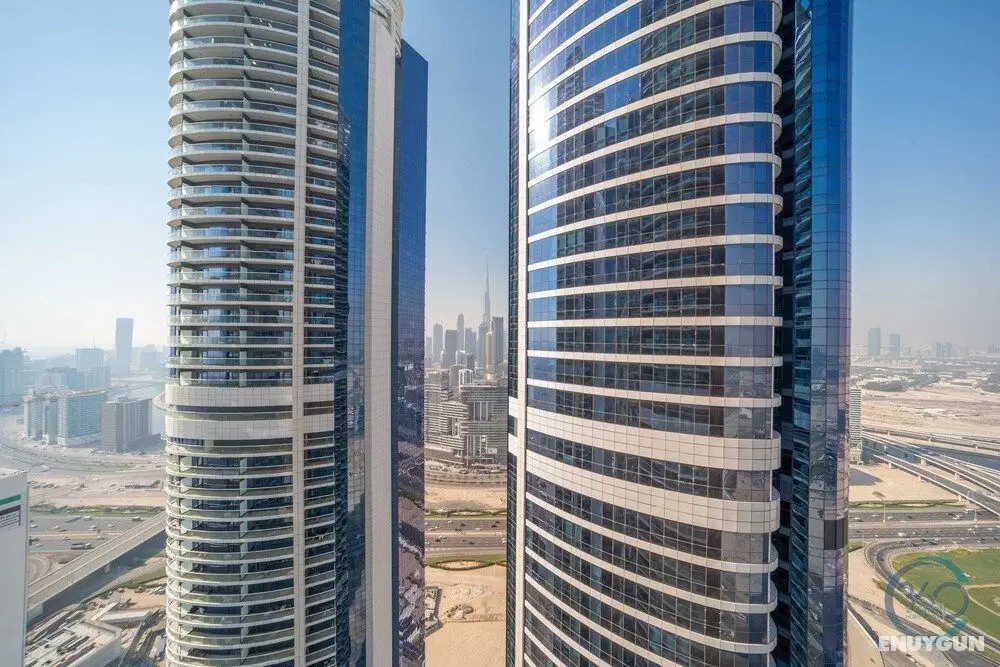 Gorgeous High Floor 2 BR Apartment DTPD - Oda Düzeni