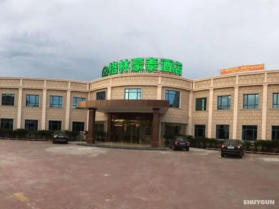 GreenTree Inn Suzhou Kunshan Bacheng Town Hubin North Road Business Hotel - Dış Mekan