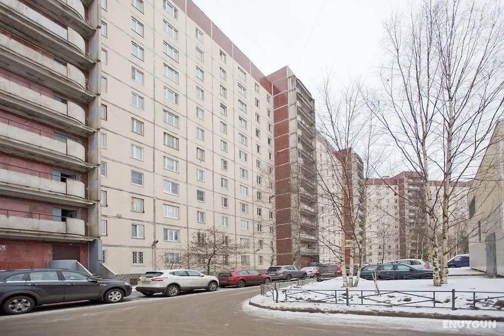 Hello Apartment on Staroderevenskaya 33 - Dış Mekan