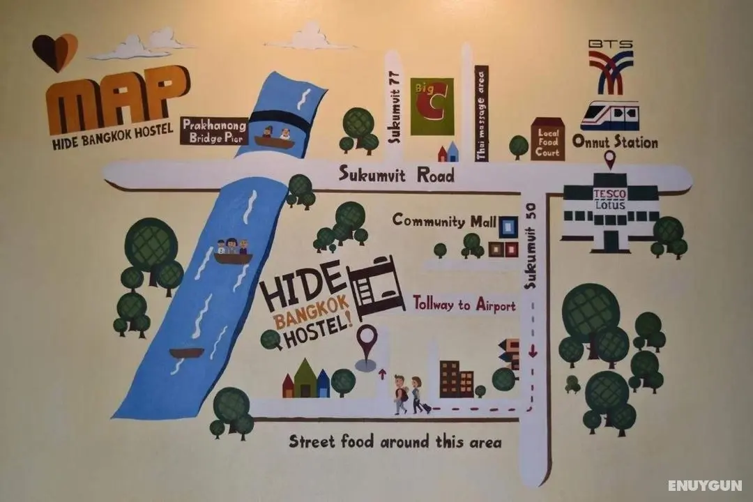 Hide Bangkok Hostel - Genel