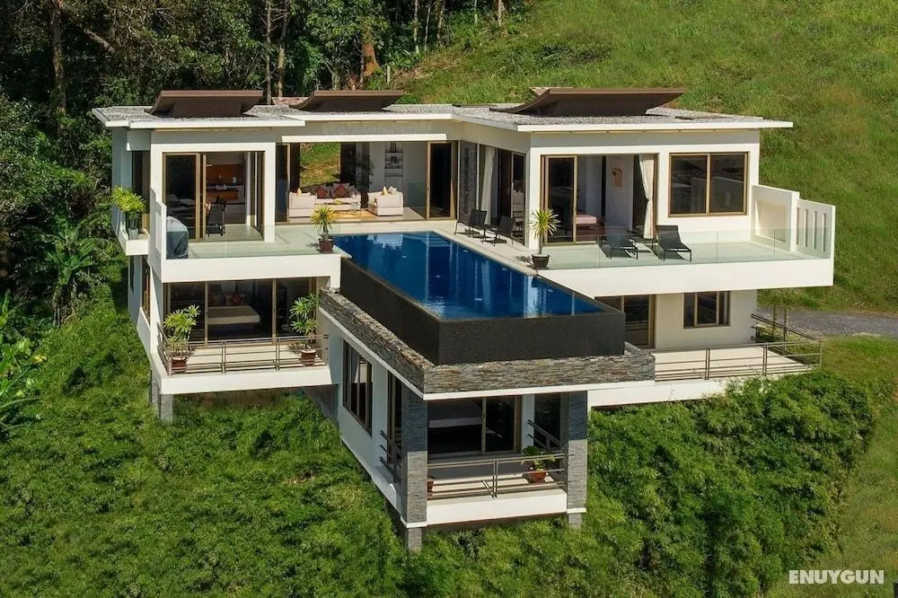 Hilltop Wow 4br Seaview Pool Villa Naithon Beach - Dış Mekan