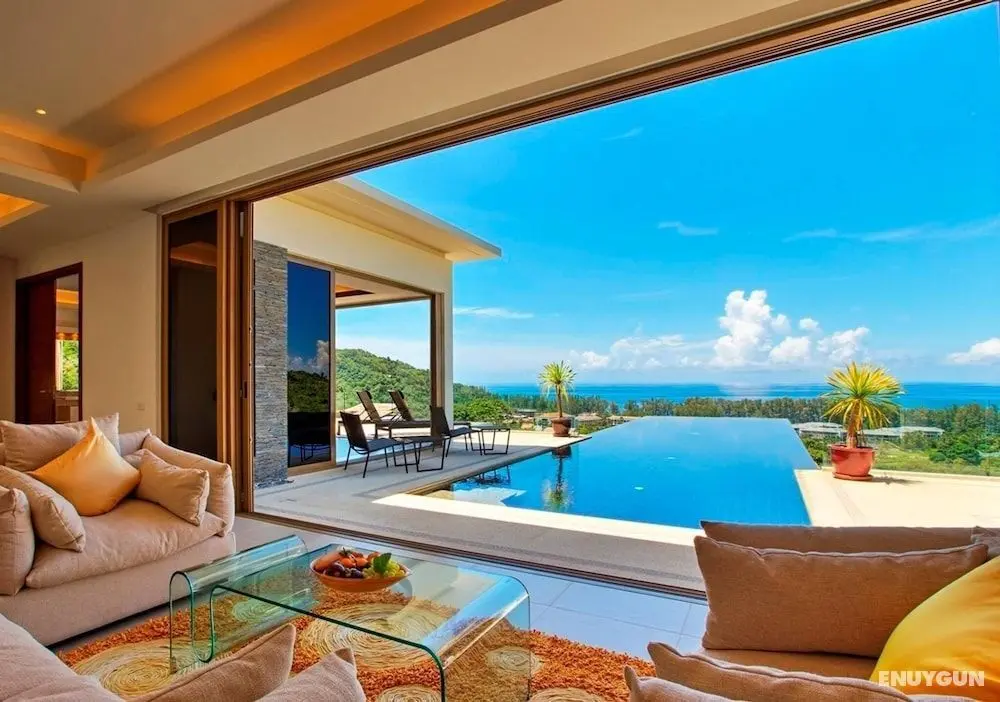 Hilltop Wow 4br Seaview Pool Villa Naithon Beach - Öne Çıkan Resim