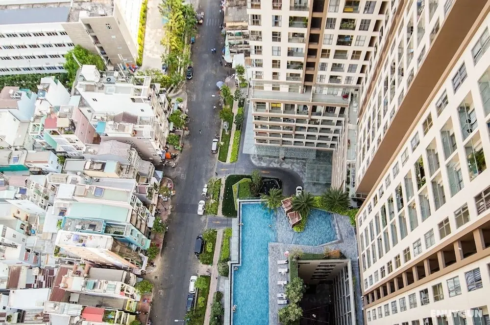 Ho Chi Minh Infinity Pool Apartment - Oda Manzaraları