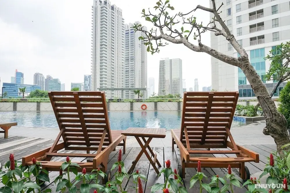Homey 1BR at The Wave near Epicentrum Kuningan - Dış Mekanlar