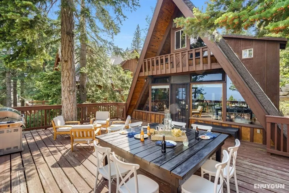 Horizon by Avantstay Stunning A-frame Cabin w/ Hot Tub, Billiards, Lake Views - Öne Çıkan Resim