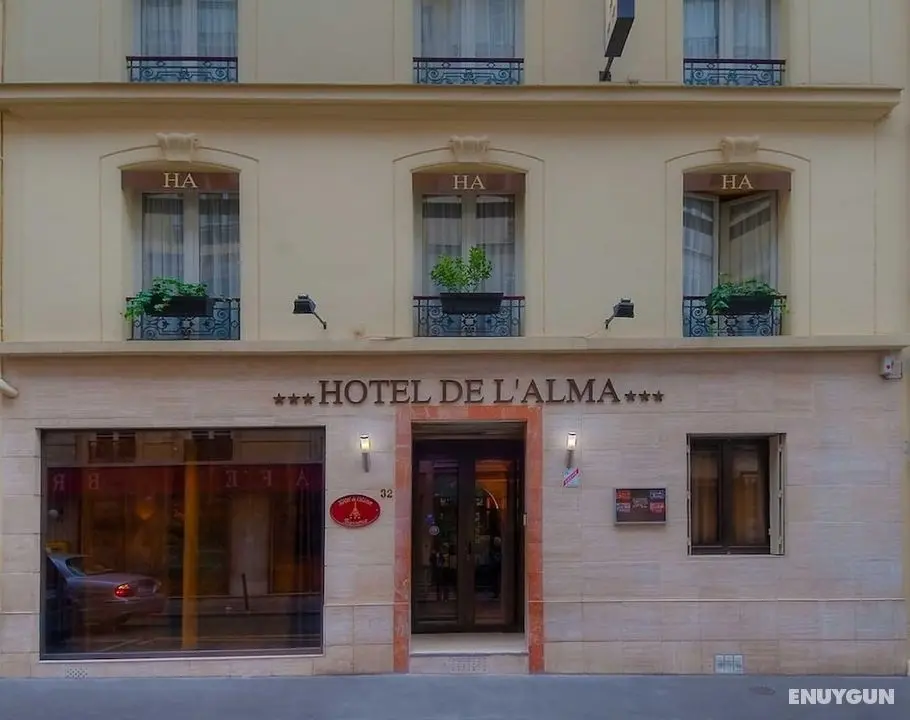 Hôtel de l'Alma by Malone - Dış Mekan