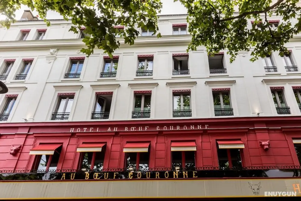 Hôtel Restaurant Au Bœuf Couronné - Dış Mekan