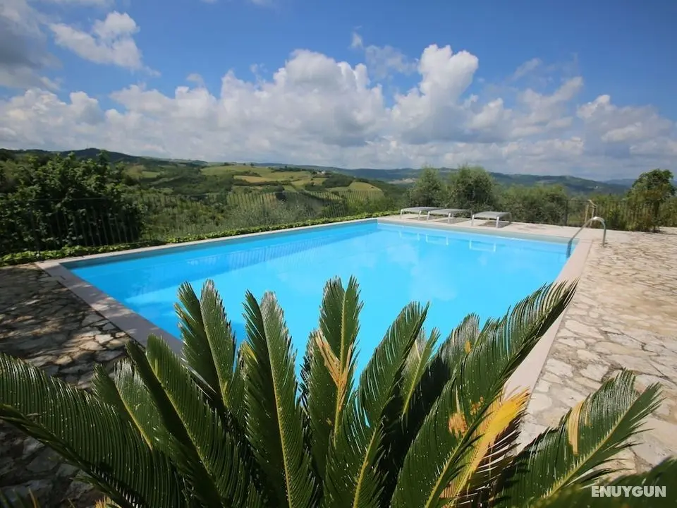 House With Pool, Garden and Wifi in Medieval Village, With Panoramic Views - Havuz