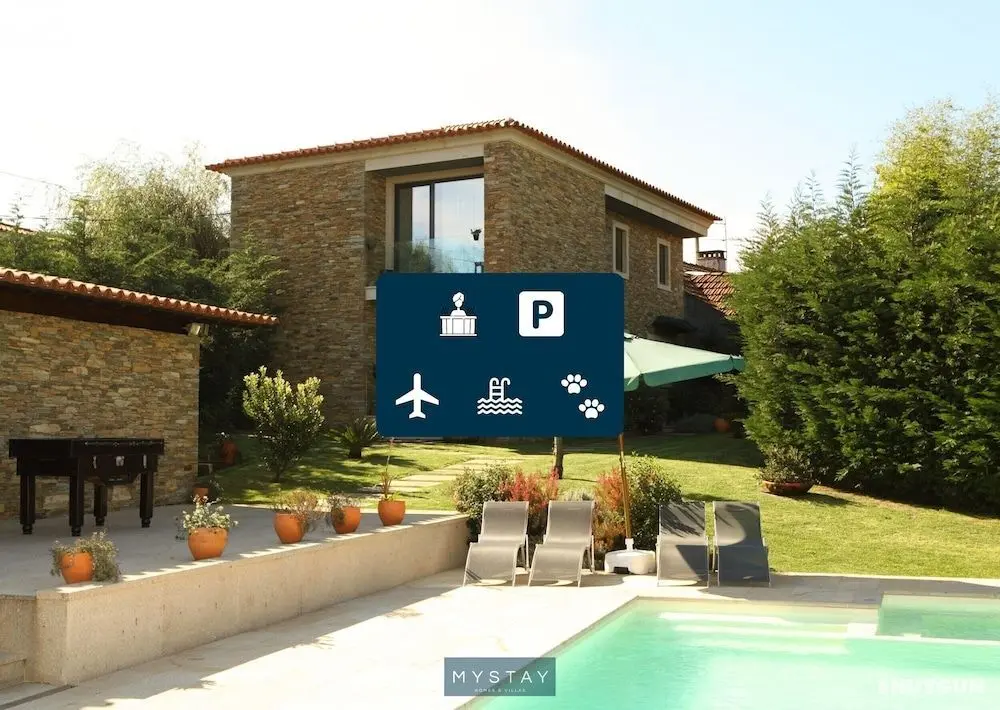 House w Pool and Games Room, P. Varzim by Izibookings - Öne Çıkan Resim