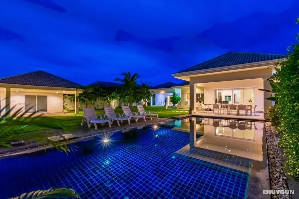 Hua Hin Pool Villa with 4 Bedrooms L27 - Öne Çıkan Resim