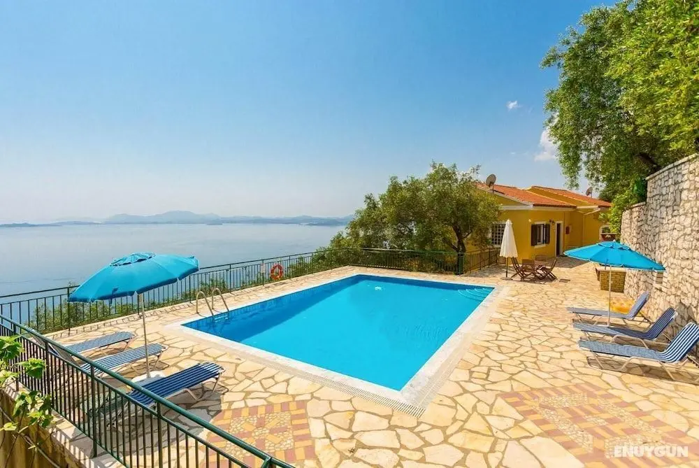 Villa Ilios Large Private Pool Walk to Beach Sea Views A C Wifi - 369 - Oda