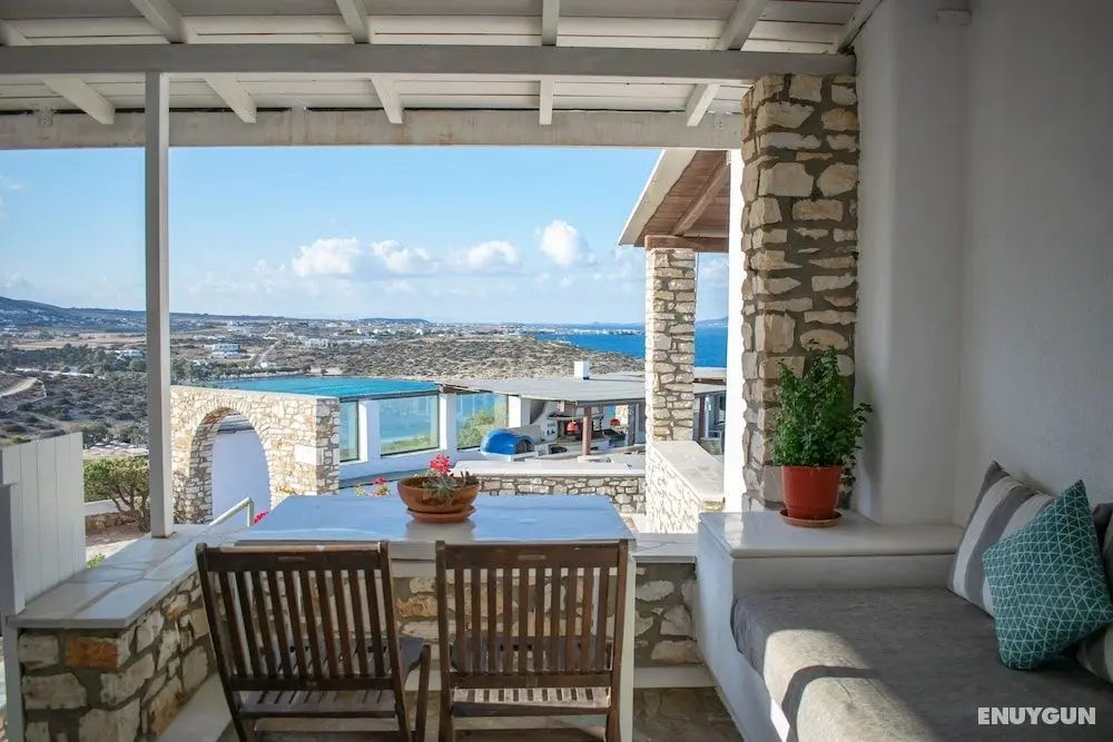 Irenes View Apartments Villa 5 - 5 Guests With Pool and sea View in Agia Irini - Öne Çıkan Resim