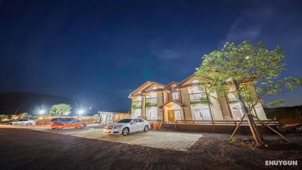 Jeju Ppalkanpungcha Pension - Dış Mekan