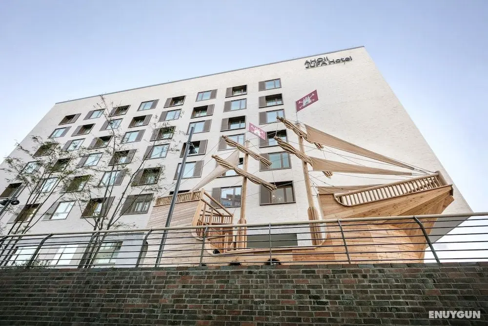 JUFA Hotel Hamburg HafenCity - Dış Mekan