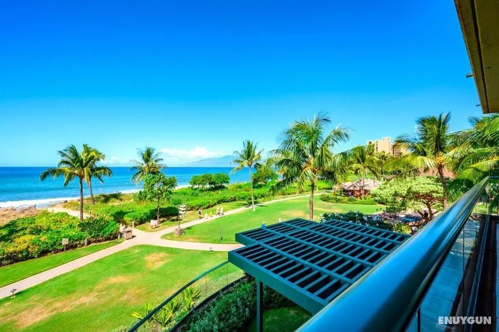K B M Resorts- Hkh-201 Oceanfront 3bd, Sleeps 10, Remodeled, Pool, Whale Watching! - Oda Manzaraları