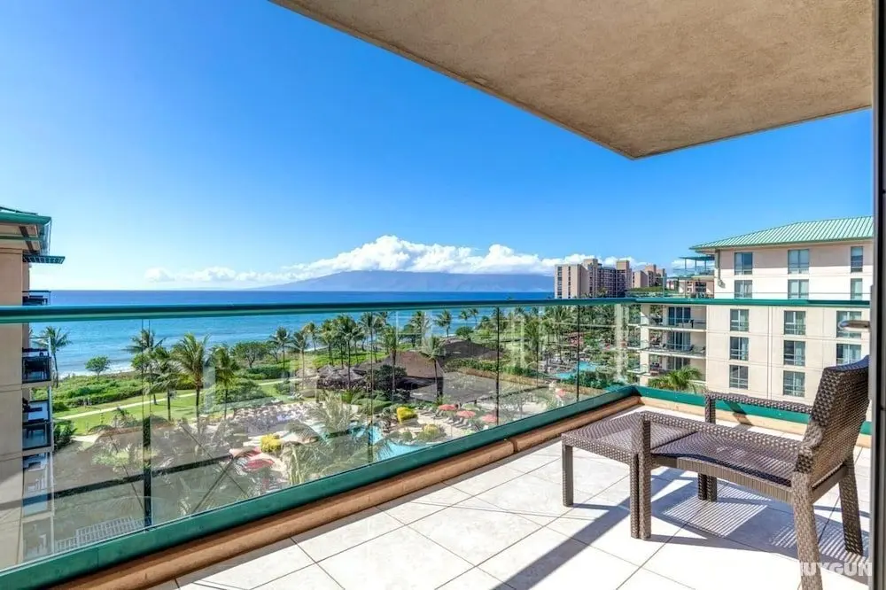K B M Resorts- Hkh-609 Luxurious 2Bd With Large Balcony, Chefs Kitchen, Ocean Views! - Oda Manzaraları