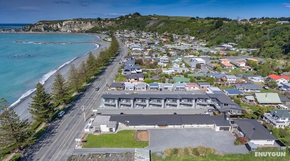 Kaikoura Waterfront Apartments - Dış Mekan