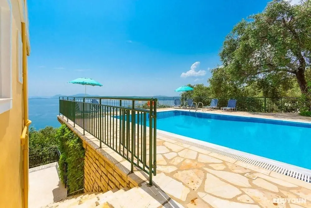 Kalithea Large Private Pool Walk to Beach Sea Views A C Wifi - 363 - Oda
