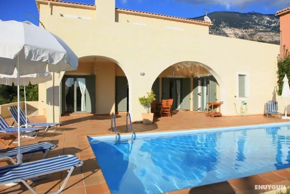 Villa Katerina Large Private Pool Walk to Beach Sea Views A C Wifi Car Not Required - 1021 - Oda