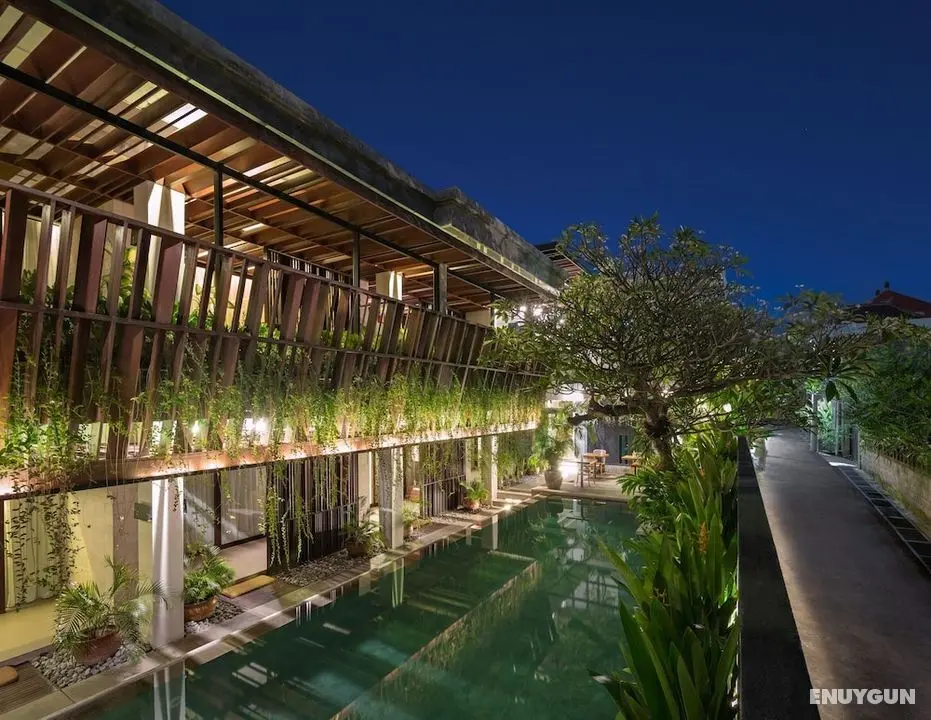 The Kemilau Hotel & Villa Canggu - CHSE Certified - Dış Mekan