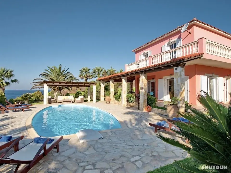 Villa-kephalos Front Line sea View Villa With Pool - Oda