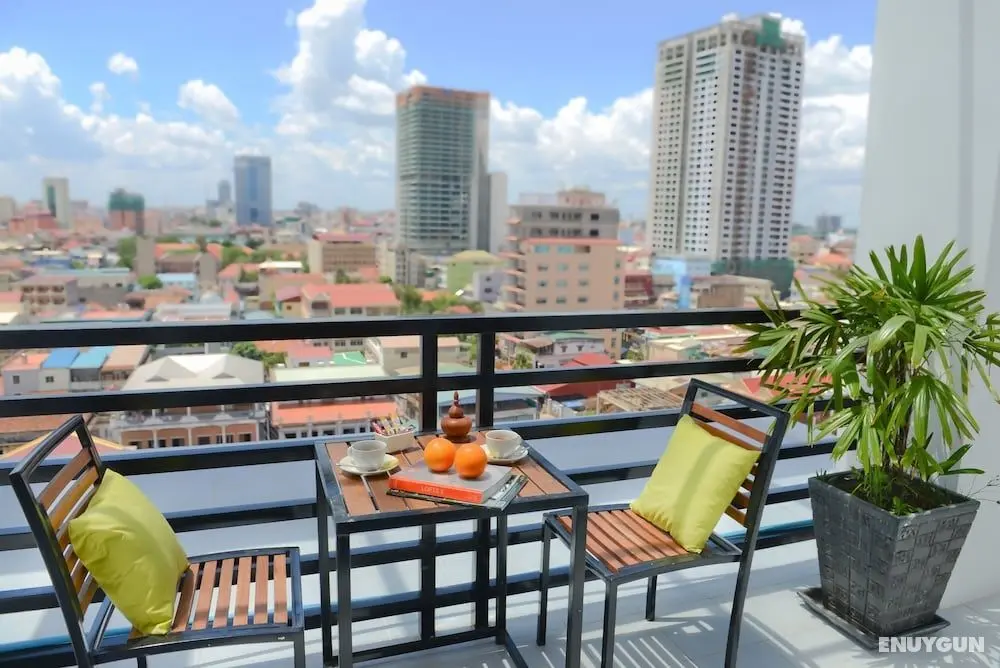 Kolab Sor Phnom Penh Hotel - Oda Manzaraları