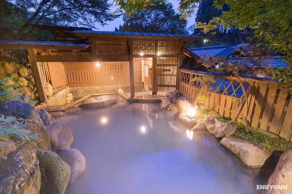 Kurokawa Onsen Yamabiko Ryokan - Sıcak Kaynaklar