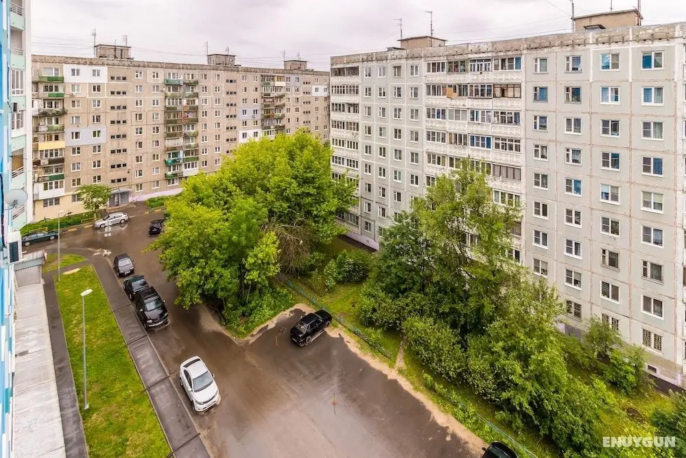 KvartalApartments on Konotopskaya 4 - Dış Mekan